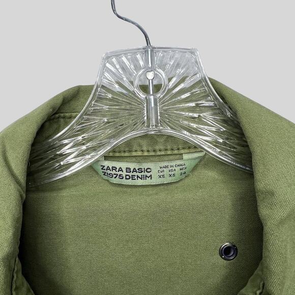 Zara Grommet Oversized Jacket - Picture 3 of 5